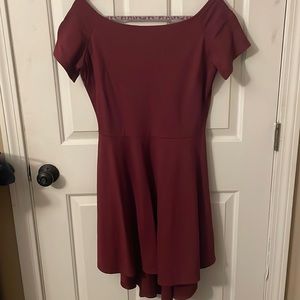 Off the shoulders dress
